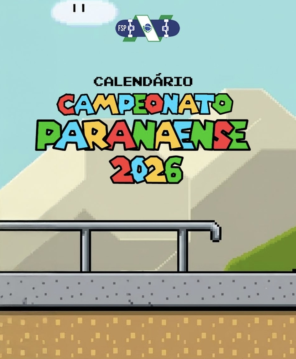 CALENDÁRIO OFICIAL DO CIRCUITO PARANAENSE DE SKATE 2026