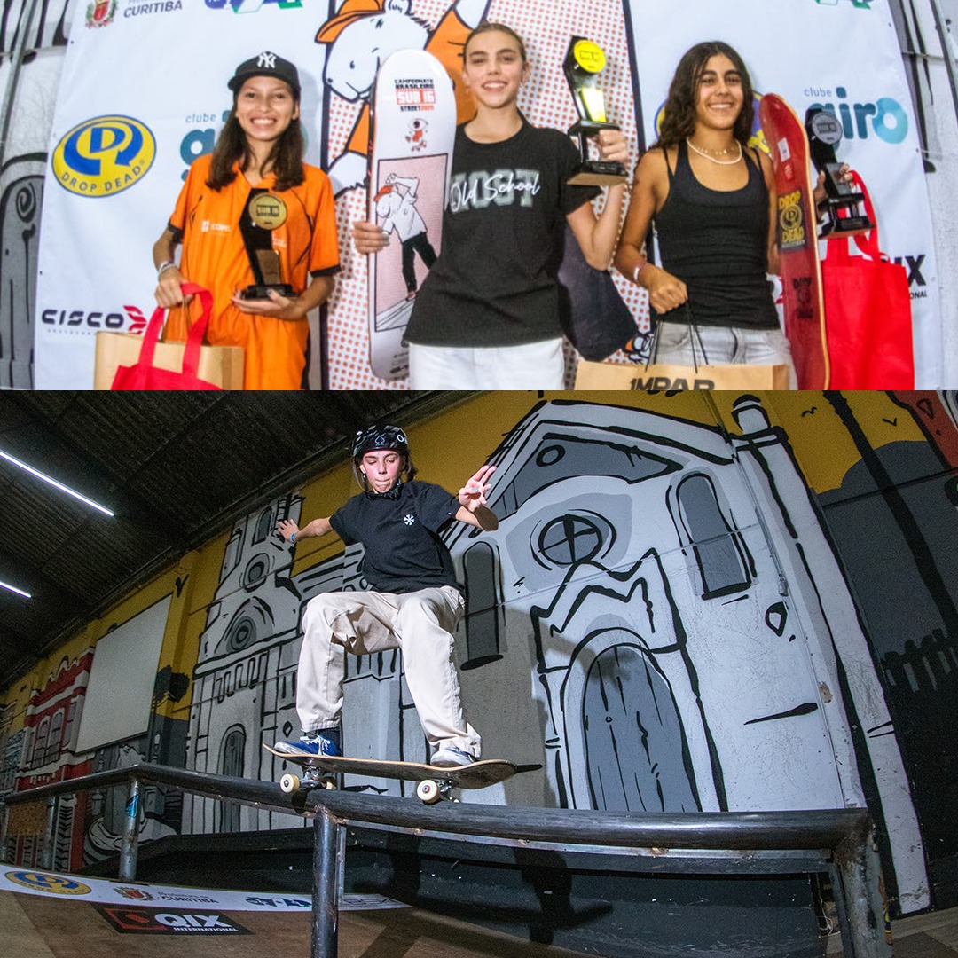 Brasileiro Sub-16 de Street define pódios nacionais na Curitiba Skatepark